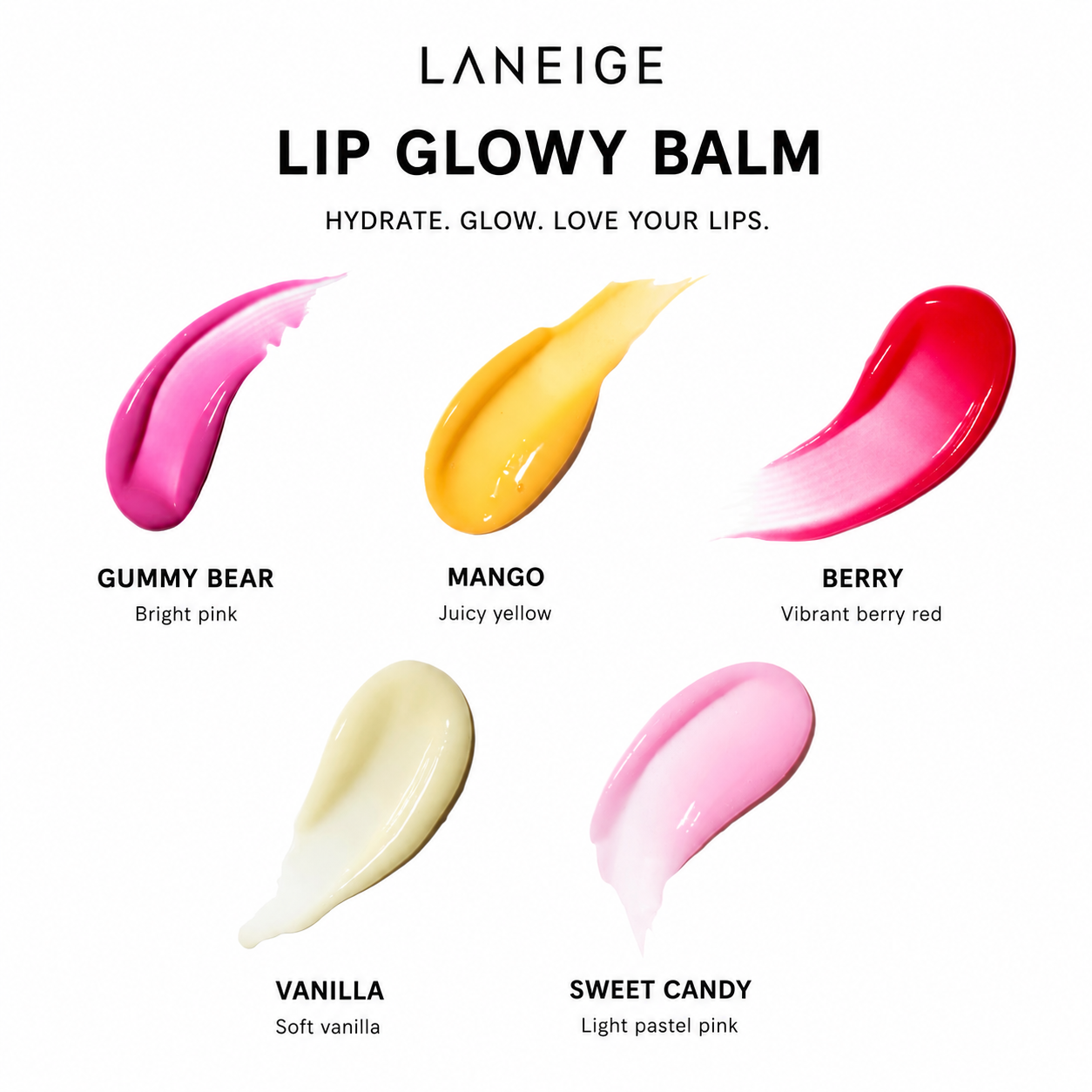 LANEIGE Lip Glowy Balm (10g)