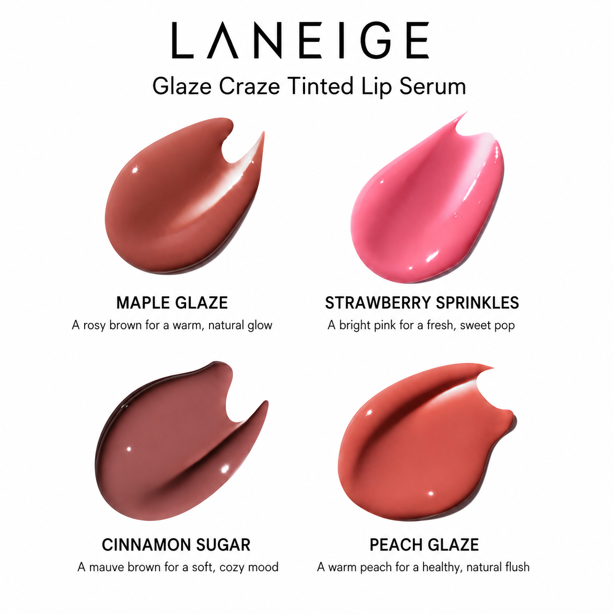 LANEIGE Glaze Craze Tinted Lip Serum (12g)