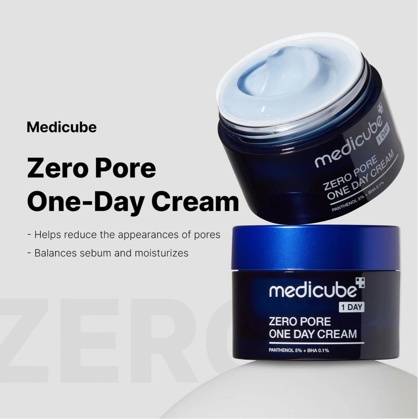 MEDICUBE Zero Pore One Day Cream (50ml)