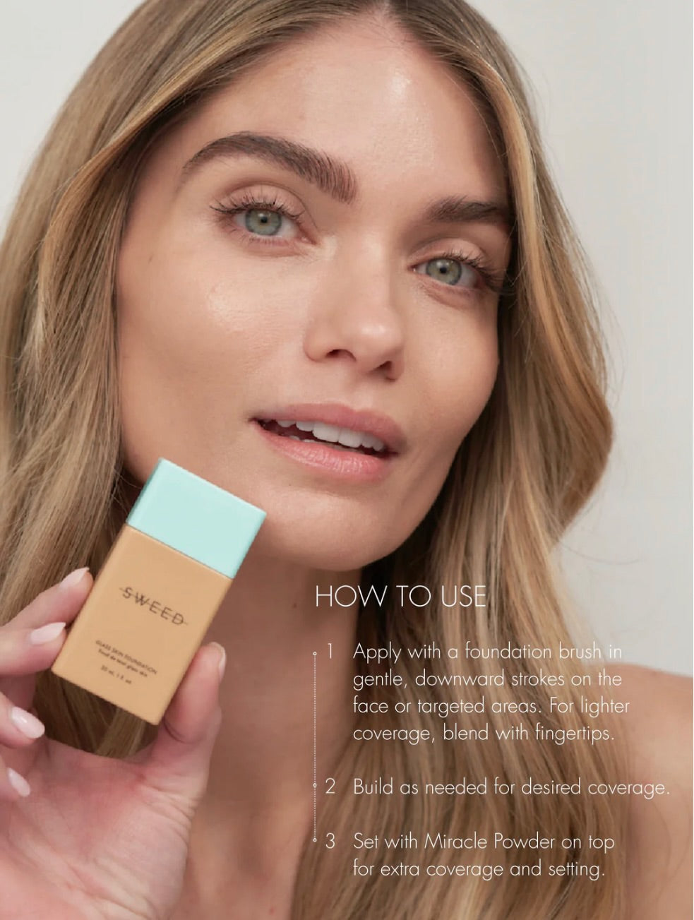 SWEED Glass Skin Foundation (30ml)