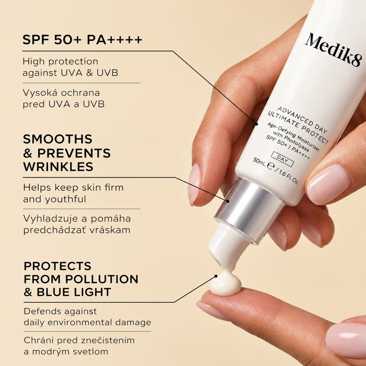 MEDIK8 Advanced Day Ultimate Protect SPF50+ (50ml)