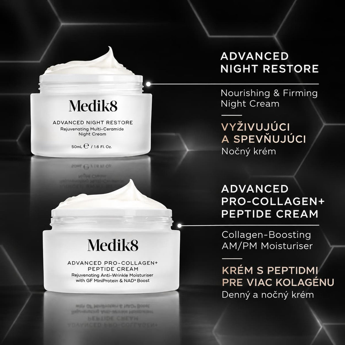 MEDIK8 Advanced Pro Collagen + Peptide Cream (50ml)
