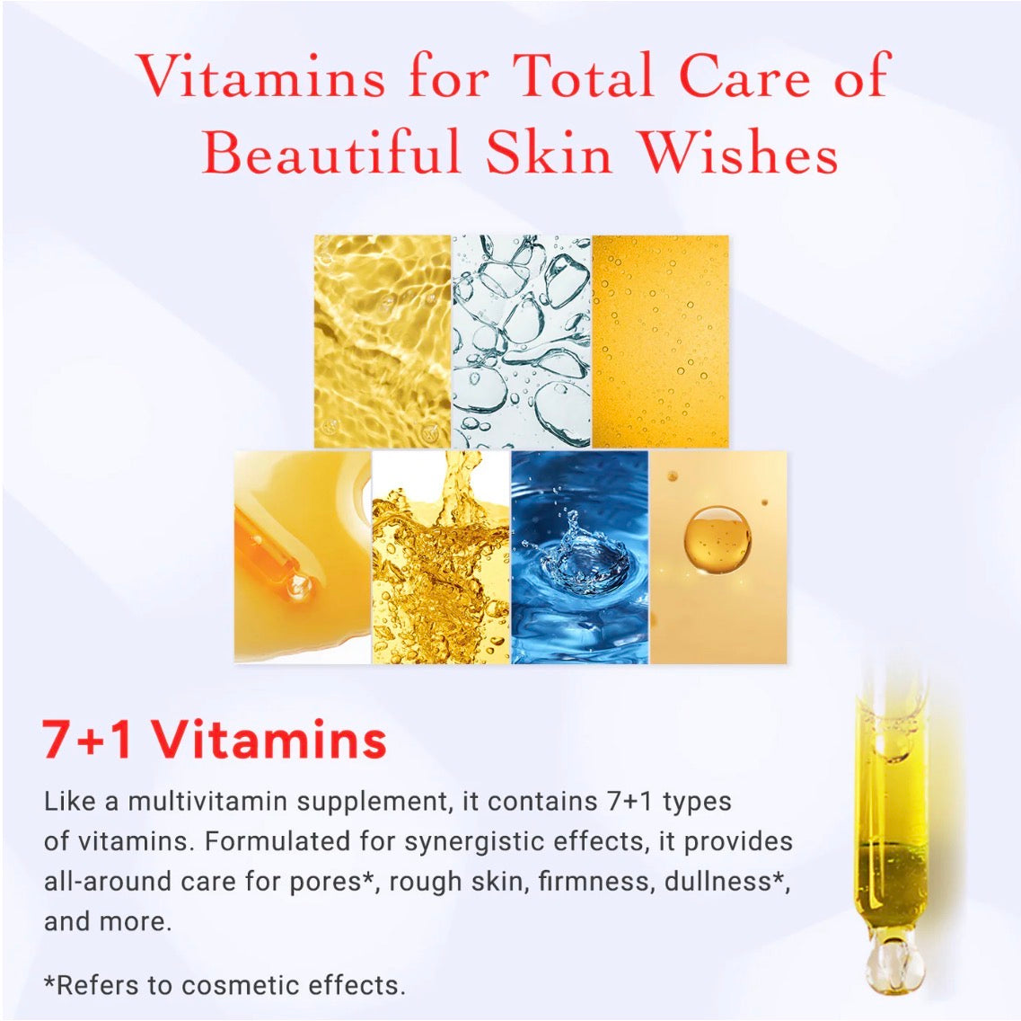 LULULUN Hydra V-Mask Vitamin Sheet Mask (7Sheets)