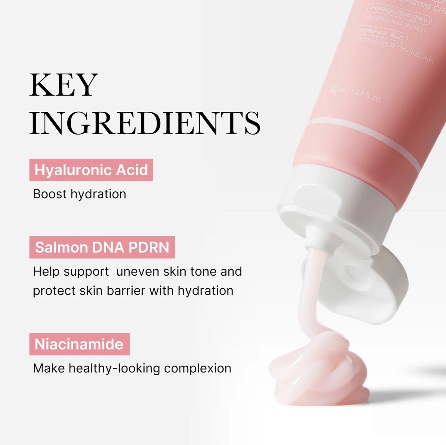 MEDICUBE PDRN Pink Hyaluronic Moisturizing Cream (50ml)