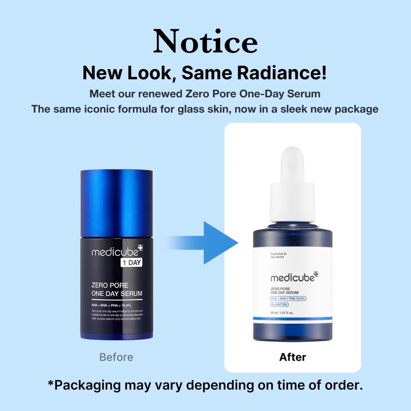 MEDICUBE Zero Pore One Day Serum (30ml)