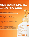 Innisfree Green Tea Enzyme Vitamin C Brightening Serum (30ml)