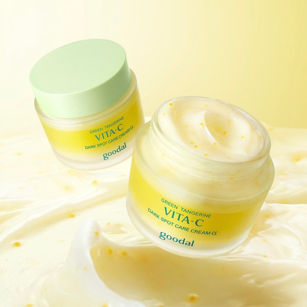 GOODAL Green Tangerine Vita-C Dark Spot Care Cream Alpha (50ml)