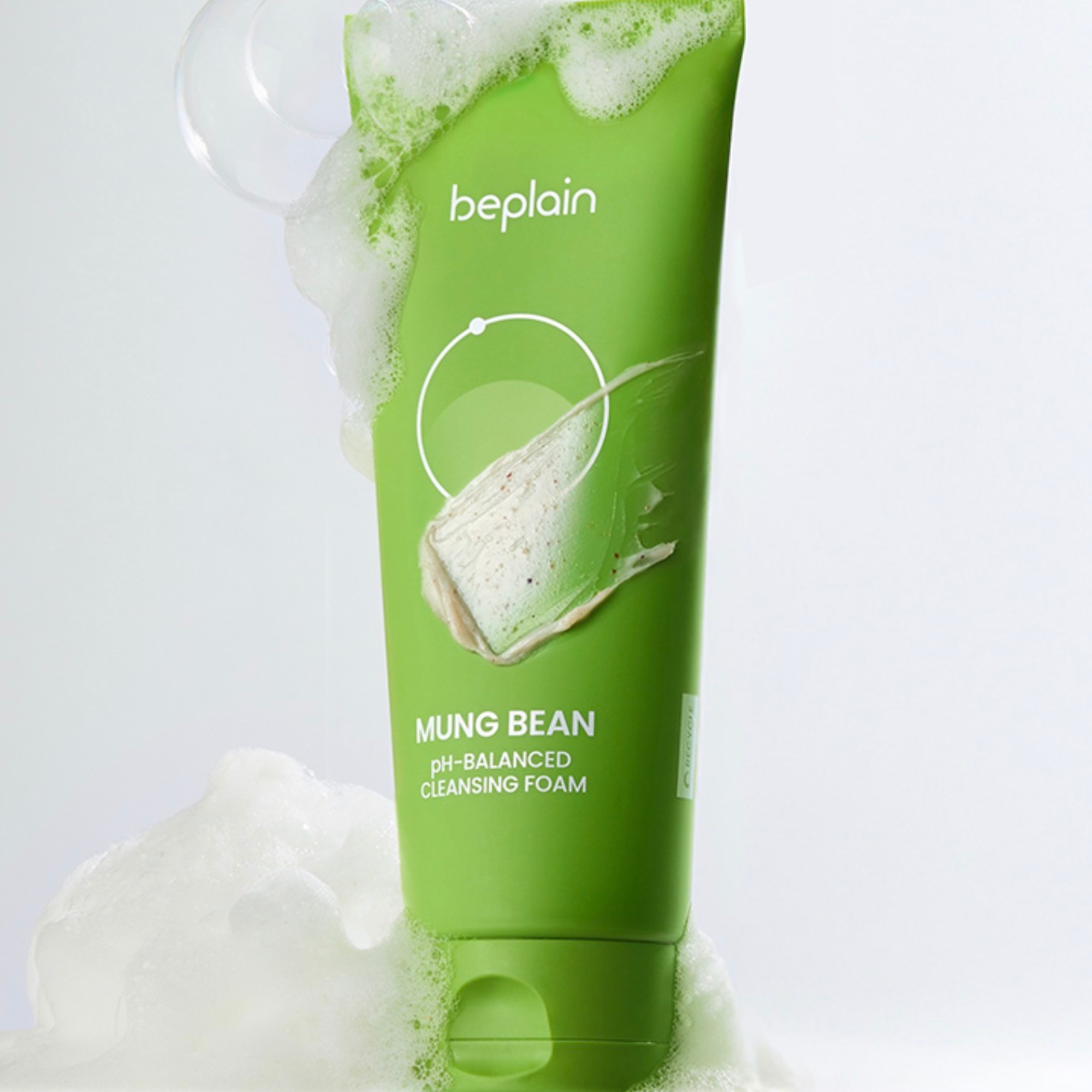 BEPLAIN Mung Bean Greenful pH Balanced Cleansing Foam (80ml)