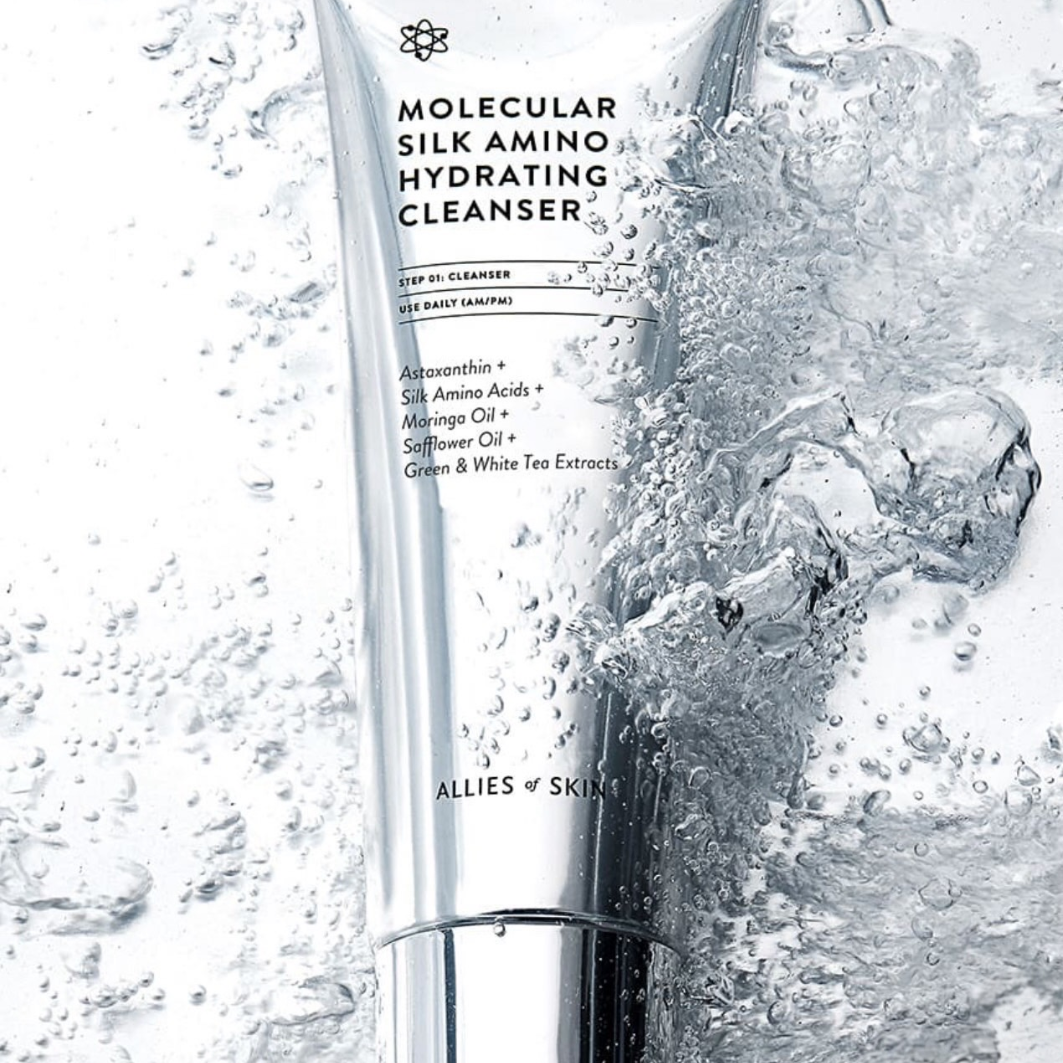 ALLIES OF SKIN Molecular Silk Amino Hydrating Cleanser (100ml)